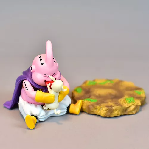 Boneco Majin Boo Fazendo Barras Dragon Ball Z 10cm Novo - Hype Loja™