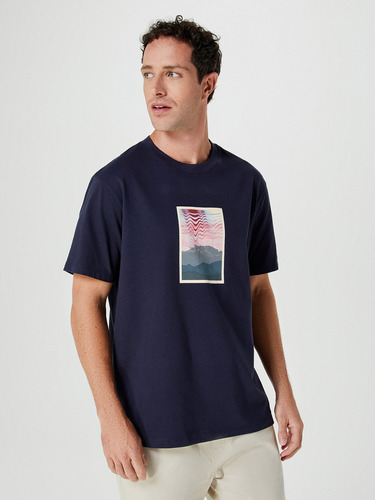 Camiseta Masculina Super Cotton Estampada - 4fgw