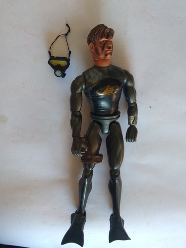 Max Steel Equipo De Buceo Aletas Visores 