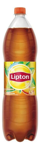 Kit C/ 6 Cha Ice Tea Sabor Pessego Lipton 1,5 Litro