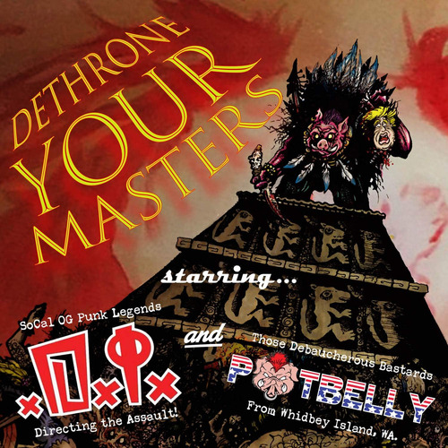 Vinilo: Dethrone Your Masters Split Ep