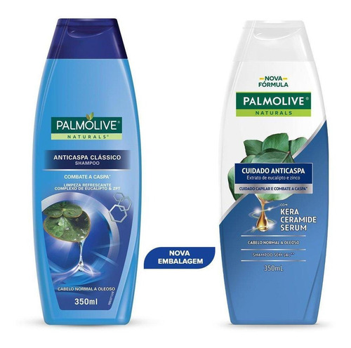 Shampoo Palmolive Naturals Anticaspa Clássico 350ml