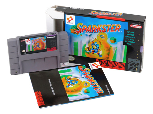 Sparkster Super Nintendo Snes Completo