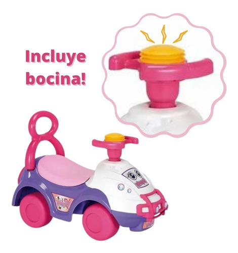 Pata Pata Rondi Caminador Andarin Andador Bebe Colores Cadia Color Beauty Rosa