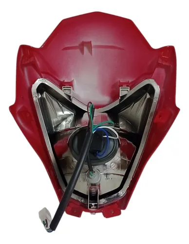 Farola Completa Akt Ttr 150/ 180 Color Rojo