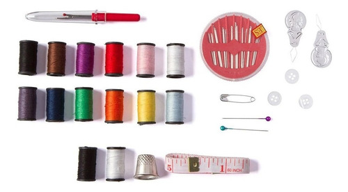 Imagen 5 de 7 de Set De Costura Costurero Básico 42 Piezas Con Estuche