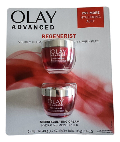 Kit 2 Cremes Olay Regenerist Plus Creme Para Esculpir 48g Tipo de pele Todo tipo de pele