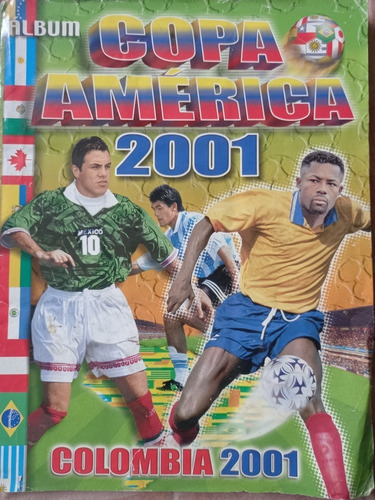 Álbum Estampas Copa América 2001 Colombia 210/211 Falta Una