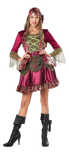 Disfraz De Mujer Lady Pirate She-pirate Talla M 8/10