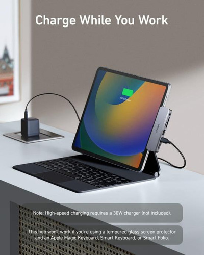 Anker 6 En 1 Hub Usb-c Para iPad Y Otros Dispositivos