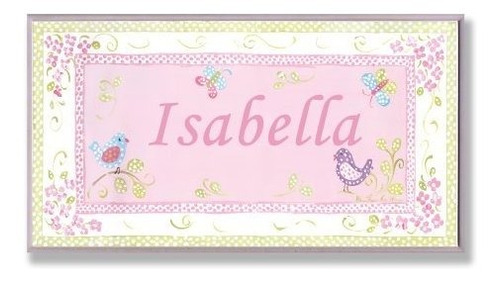 The Kids Room De Stupell Isabella, Placa De Pared Personaliz