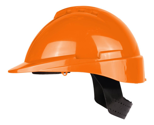 Casco De Trabajo Libus Milenium + Arnés Plástico Naranja