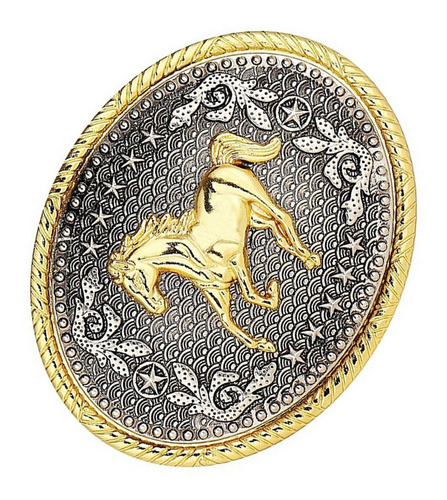 Botas Bonarty Hebilla de Cintur/ón Vaquero Occidental Retro Hebilla Met/álico para Cintur/ón Bricolaje Accesorios de Ropas para Hombres