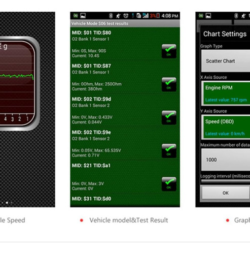 Escáner De Coche Bluetooth Nf Android Car Obd2 Original