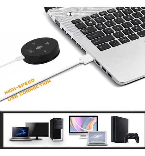 Altavoz Del Micrófono De La Conferencia Del Usb Con Para La