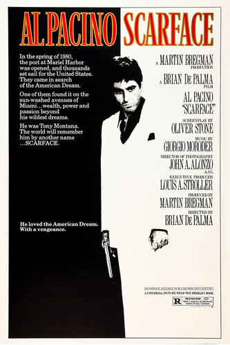 Poster Scarface - Tony Montana 60x90cm