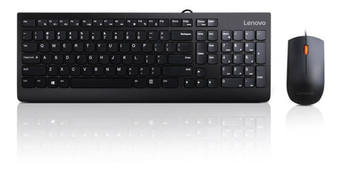 Kit Teclado + Mouse Le Usb 300 - Color Del Teclado Negro