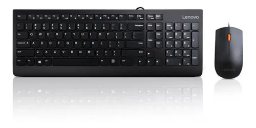 Combo Teclado USB 2.0 Desktop SP + Mouse Lenovo ESSENTIAL 00XH611