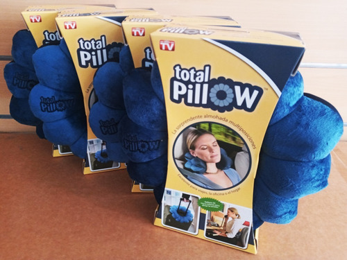 Imagen 5 de 9 de Almohada Total Pillow Viajera Cómoda Para Todo El Cuerpo Tfk