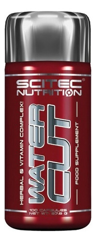 Water Cut 100 Capsulas.- Scitec Nutrition (diurético)