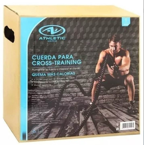 Cuerda Para Ejercicio Entrenamiento Cross-training Gym Msi