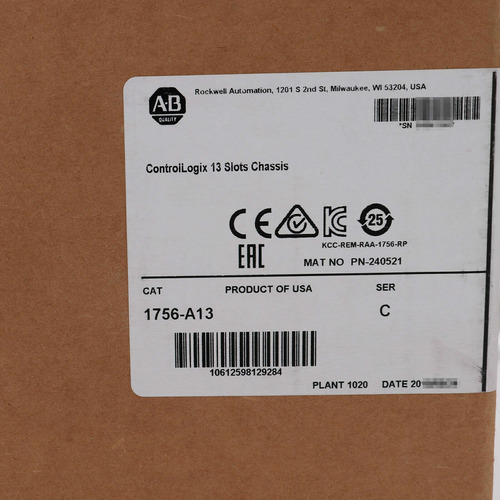 2022 New Sealed Allen-bradley 1756-a13 /c 13 Slot Contro Aab