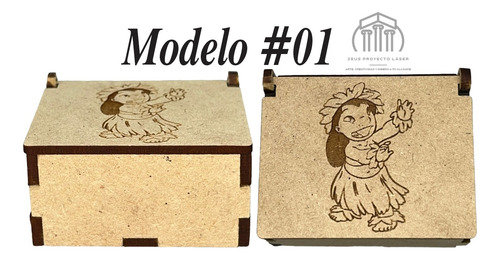 12 Cajitas 5.5x4 Recuerdo De Fiesta De Lilo Y Stitch S/p