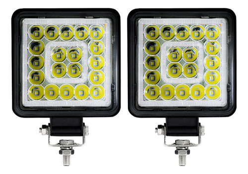 2 Barras De Luz De Trabajo Led De 4 Pulgadas, 160 W, 16000 L