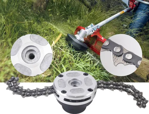 Cuchillas Para Desbrozadora Cadena Roscado De Multifuncional Para Cadena Genérica Joygod Color Rojo