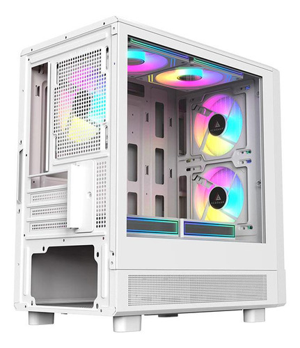 Gabinete Gamer Acegeek Blade Mid-tower Lateral/vidro Branco