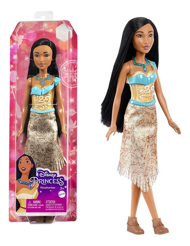 Muñeca Disney Princesas Pocahontas - Original Mattel