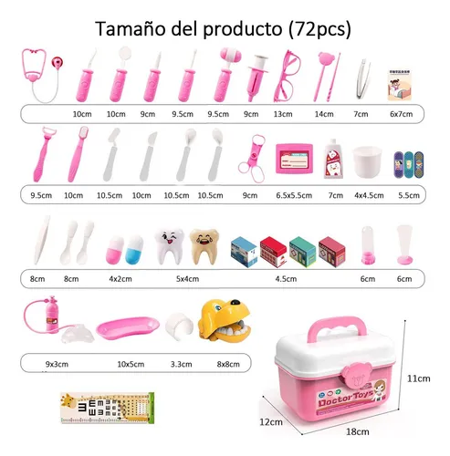 Juegos Caja Juguetes De Doctor Dentista Para Niños Rol