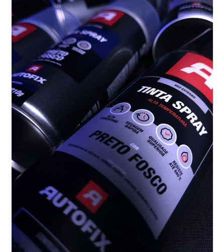 Kit 2 Tinta Aerossol De Pintura Uso Geral 400ml - Autofix 40