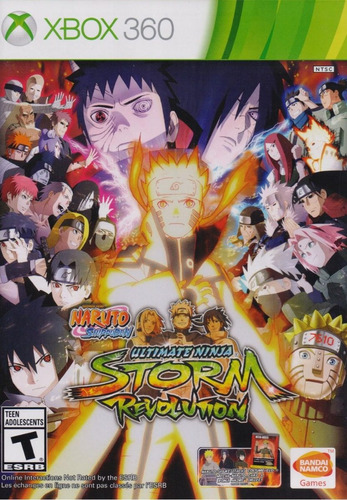 Naruto Ultimate Ninja Storm Revolution Xbox 360 En Karzov