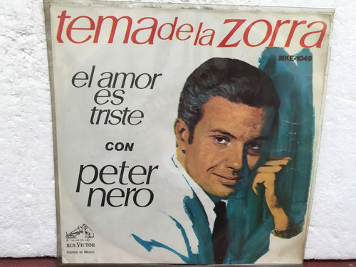 Peter Nero, Tema De La Zorra, Disco Original 45 Rpm