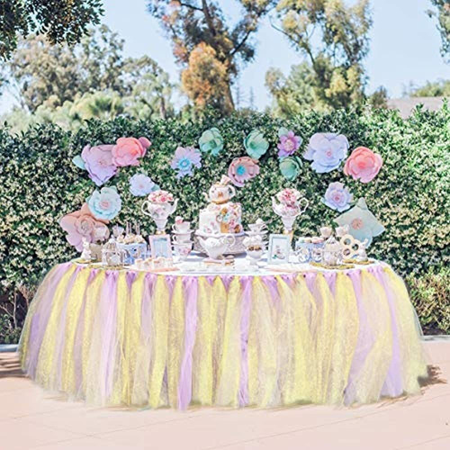 Falda De Tul Para Mesa, Faldas De Tutú Para Mesa, Mantel De 