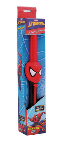 Espada Sable Con Luz Y Sonido Spiderman Personajes Marvel Ed