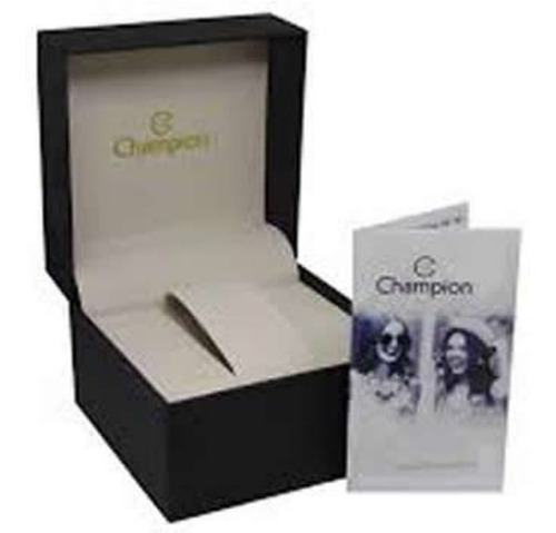 Relógio Champion Dourado Feminino+ Colar E Brincos (kit)