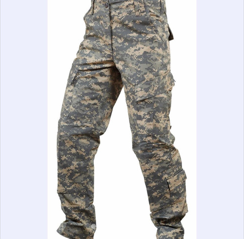 Pantalón Us Army Táctico Militar Acu Gris Pixel