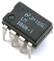 Lm386 - Lm 386 - Amplificador De Potencia Bajo Voltaje