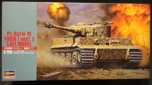 Llm  Tanque  Pz.kpfw.6 Tiger Ausf.e  Hasegawa 31136 1/72