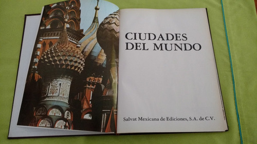 Libro Ciudades Del Mundo Editorial Salvat (Usado)
