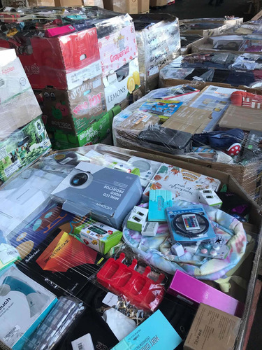 Pallet De Saldos Y Exceso De Inventario Walmart Amazon, Etc.