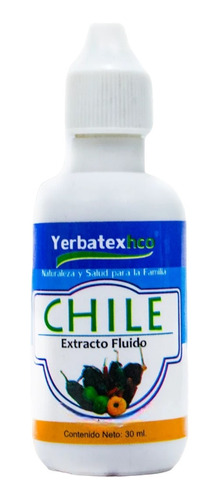 Extracto De Hierba Chile En Gotas 30ml