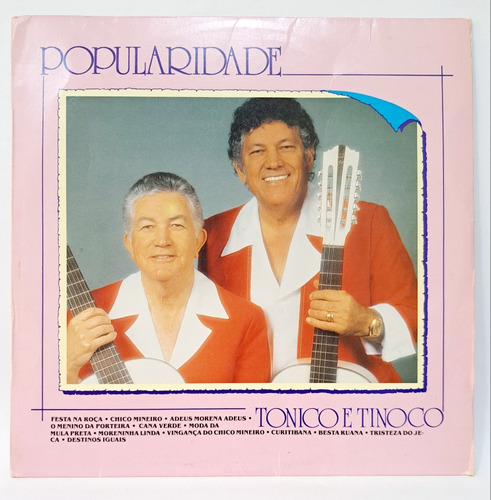 Tonico Tinoco 10 Discos Vinil Lp Coleção-3 Sertanejo Raízes