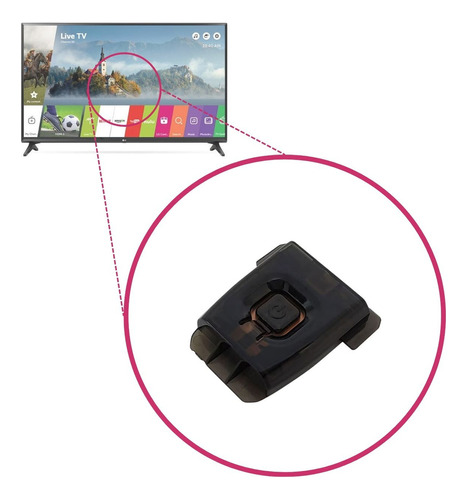 Botão Power Liga Desliga Com Sensor Ir 32lk615bpsb Tv LG