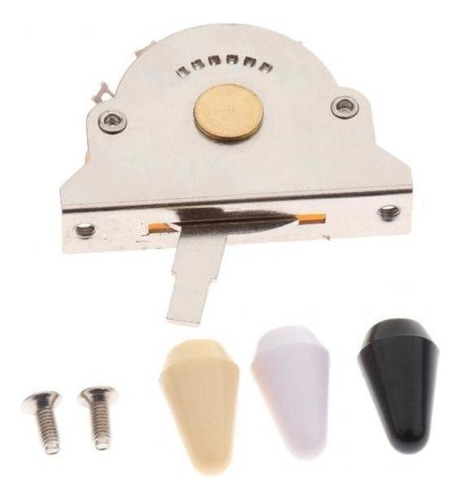 2 Interruptor Selector De Palanca 5 Vías Para Guitarra