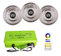 Comprar Luces Piscina Pileta Pooled 3 Luces+trafo+remoto Hidropilar
