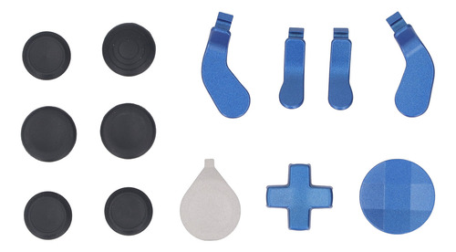 Juego De Palancas Blue Controller De Acero Inoxidable Y Goma