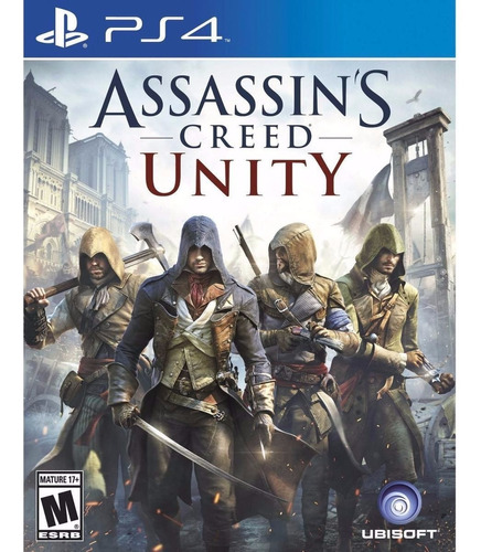 Assassins Creed Unity Ps4 Fisico Sellado  Original Ade